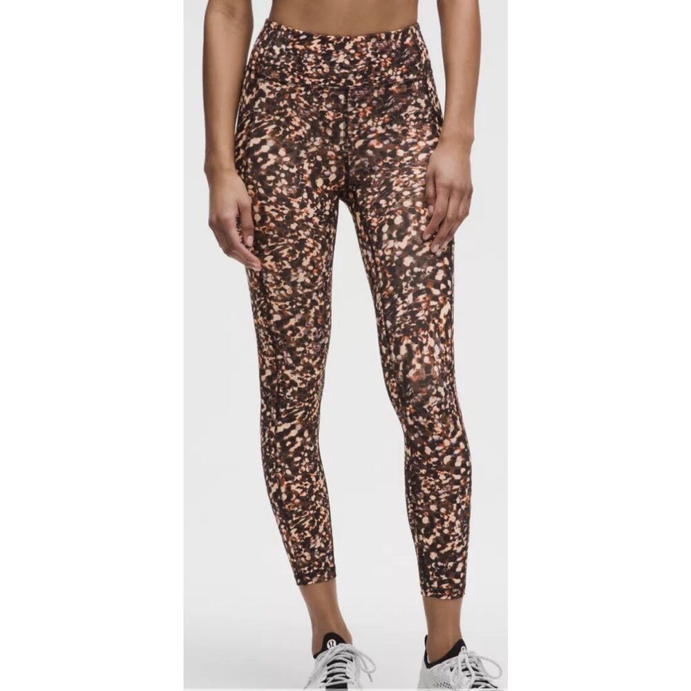 Lululemon Invigorate High-Rise Foil Sz 4